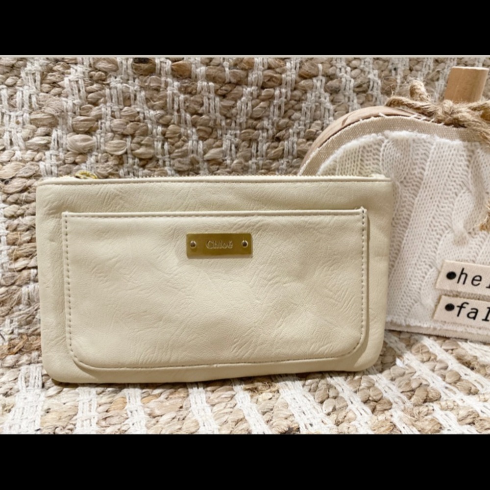 Authentic Chloé Zipper Pouch